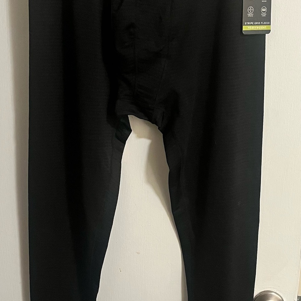 Men’s Eddie Bauer Black Baselayer Leggings - Mens Large